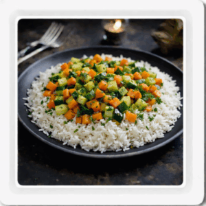 RISO BASMATI  VEGETARIANO carote zucchine