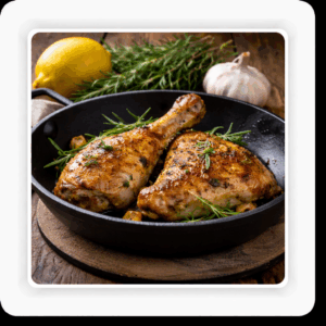 COSCIA E SOVRACOSCIA DI POLLO AL FORNO  AL LIMONE